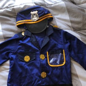 Melissa and Doug police jacket and hat